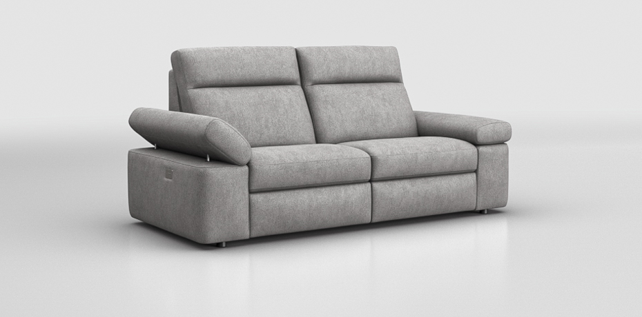 Pontenovo - 3 seater sofa with 2 electric recliners